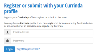 Currinda login