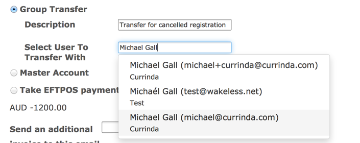 "Create Transfer"